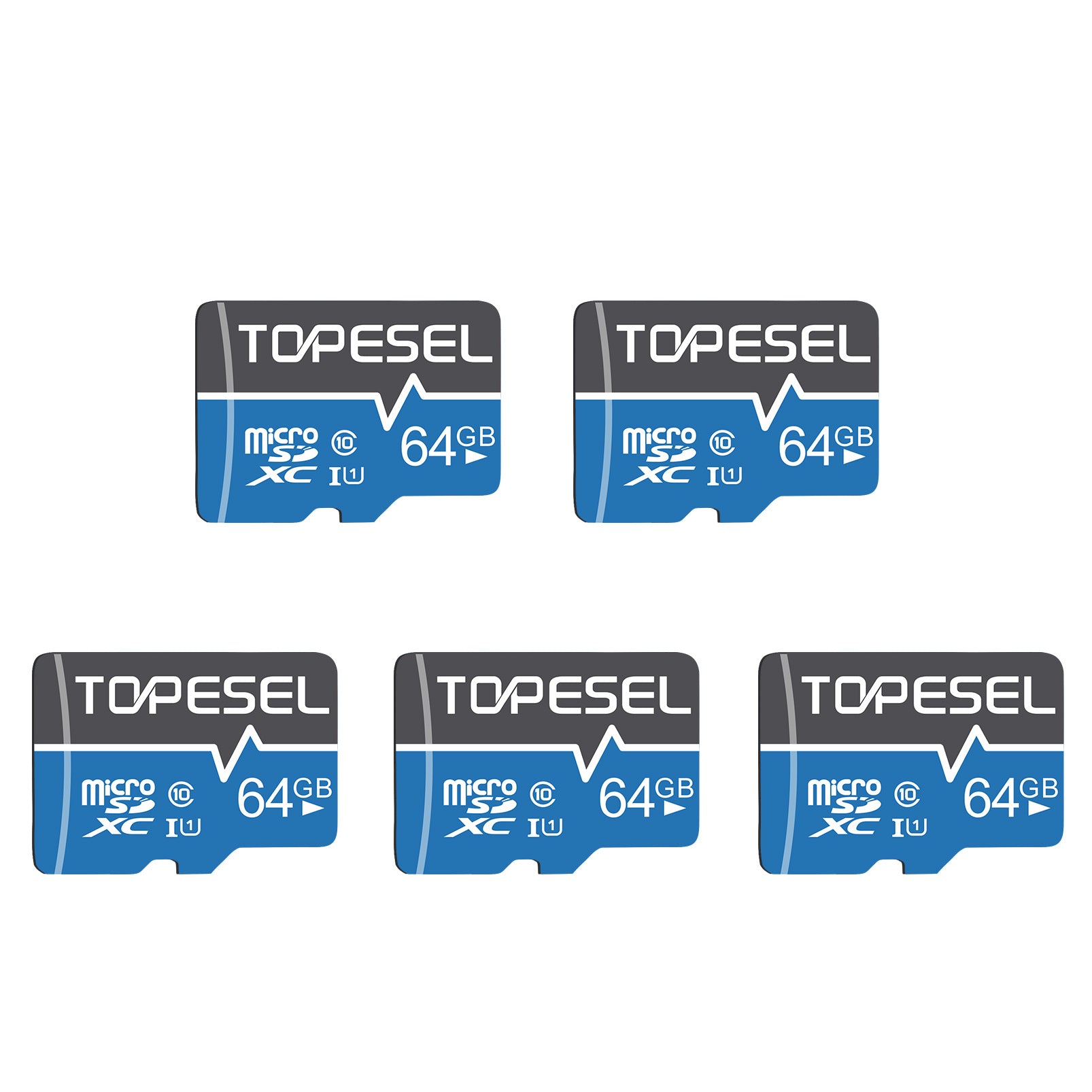 MicroSD Card with Multiple Pack/Capacity/Spec-UHS-I, C10, U1, U3, A1, V30 for Drone Phone