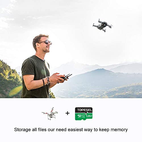 128GB MicroSD Card 85MB/s SDXC UHS-I TF Card - A1, V30, U3, C10