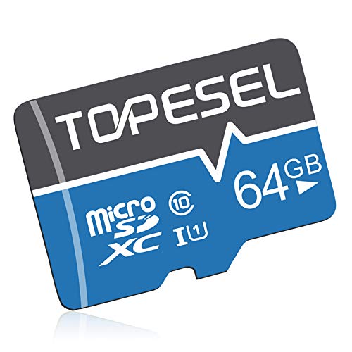 64GB MicroSD Card SDXC UHS-I TF Card - C10, U1 for Smartphone Drone