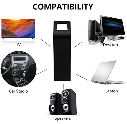 TOPESEL 3 Pack 32GB USB 2.0 Flash Drives Metal Memory Stick Waterproof Thumb Drive USB Stick for Windows MAC Android Linux Systems (3 Mixed Colors: Black, Gold, Silver)