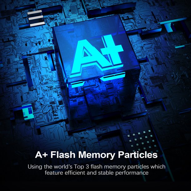 Topesel External SSD USB-C Portable SSD Up to 540MB/s USB 3.1 Portable Solid State Drive