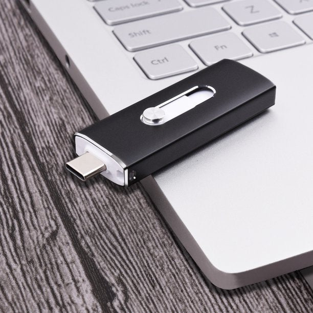 TOPESEL OTG USB 3.0 Flash Drive USB C&USB A Thumb Drive for Samsung/LG/Android Phone