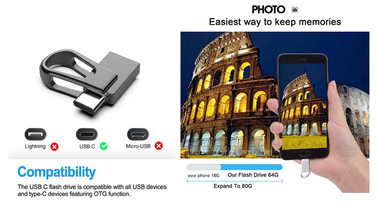 How to connect a USB drive with an Android phone (with OTG function ...