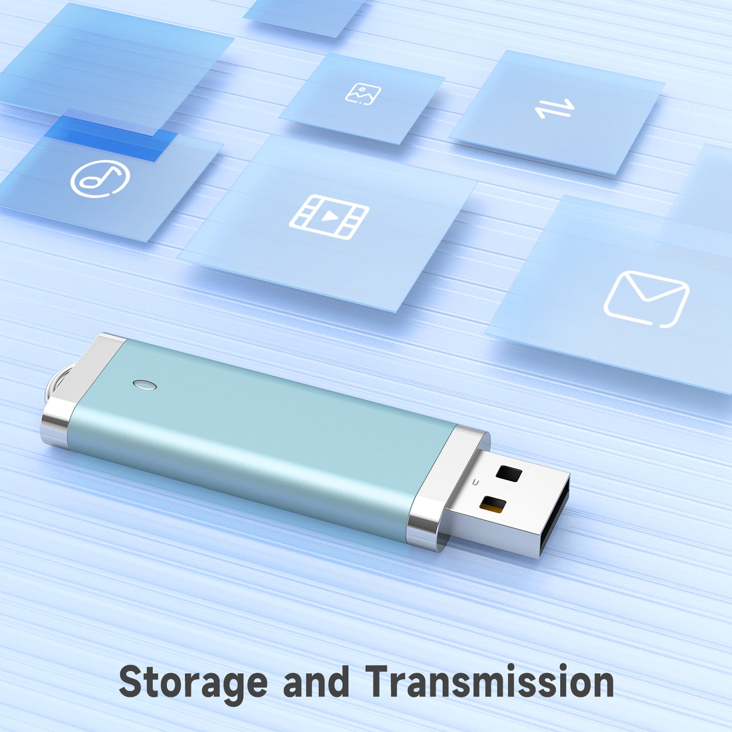 5 Pack 32GB Flash Drive TOPESEL USB Flash Drive Thumb Drives Colorful USB 2.0 Memory Sticks