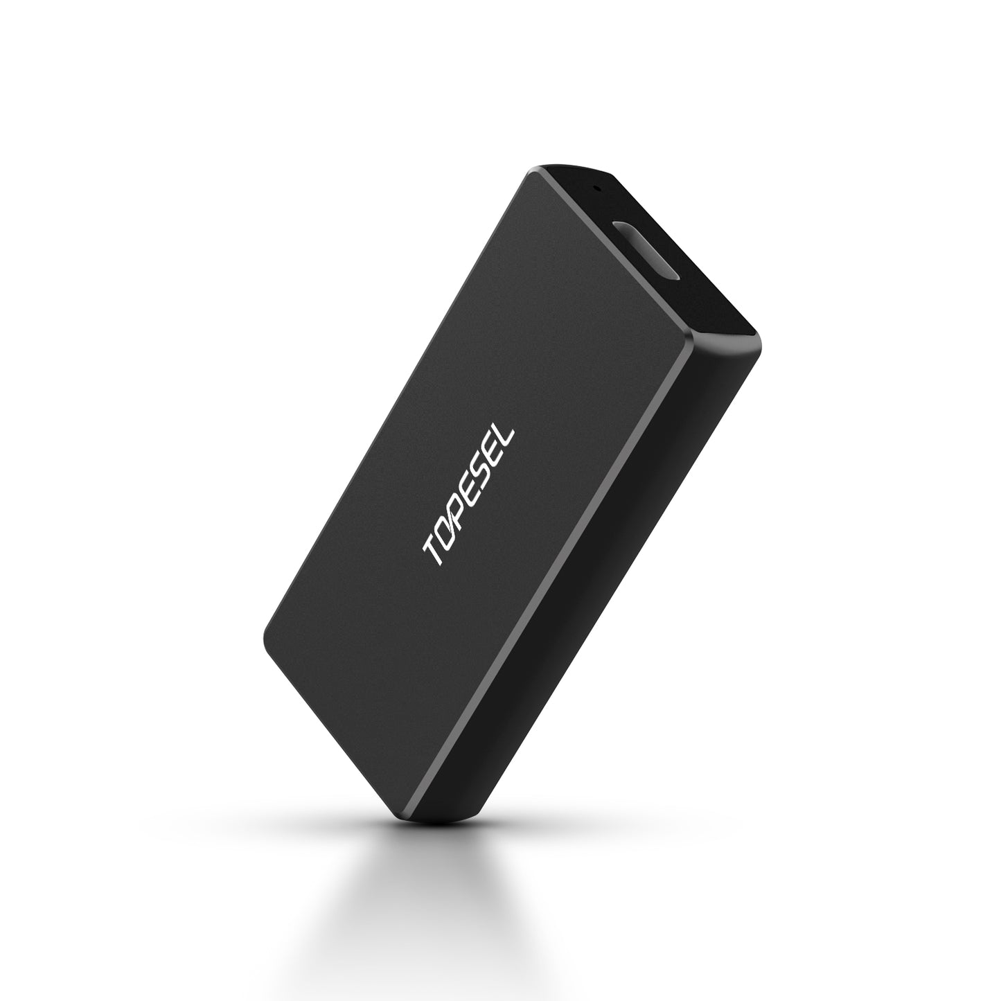 Topesel External SSD USB-C 3.1Mini Portable SSD Solid State Drive Up to 540MB/s