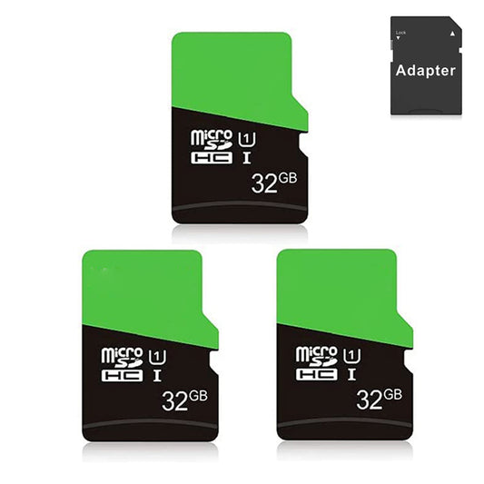 3Pack/5Pack/10Pack 16GB/32GB microSD Card Memory Card microSDHC UHS-I Memory Cards Class 10 High Speed Card - C10, U1