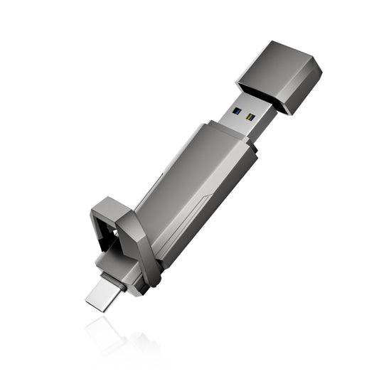1TB USB C Solid State Flash Drive up to 1000MB/s Dual USB 3.2 Gen 2 Type C Thumb Drive External Hard Drives for Smartphone Tablets Laptops Game Consol