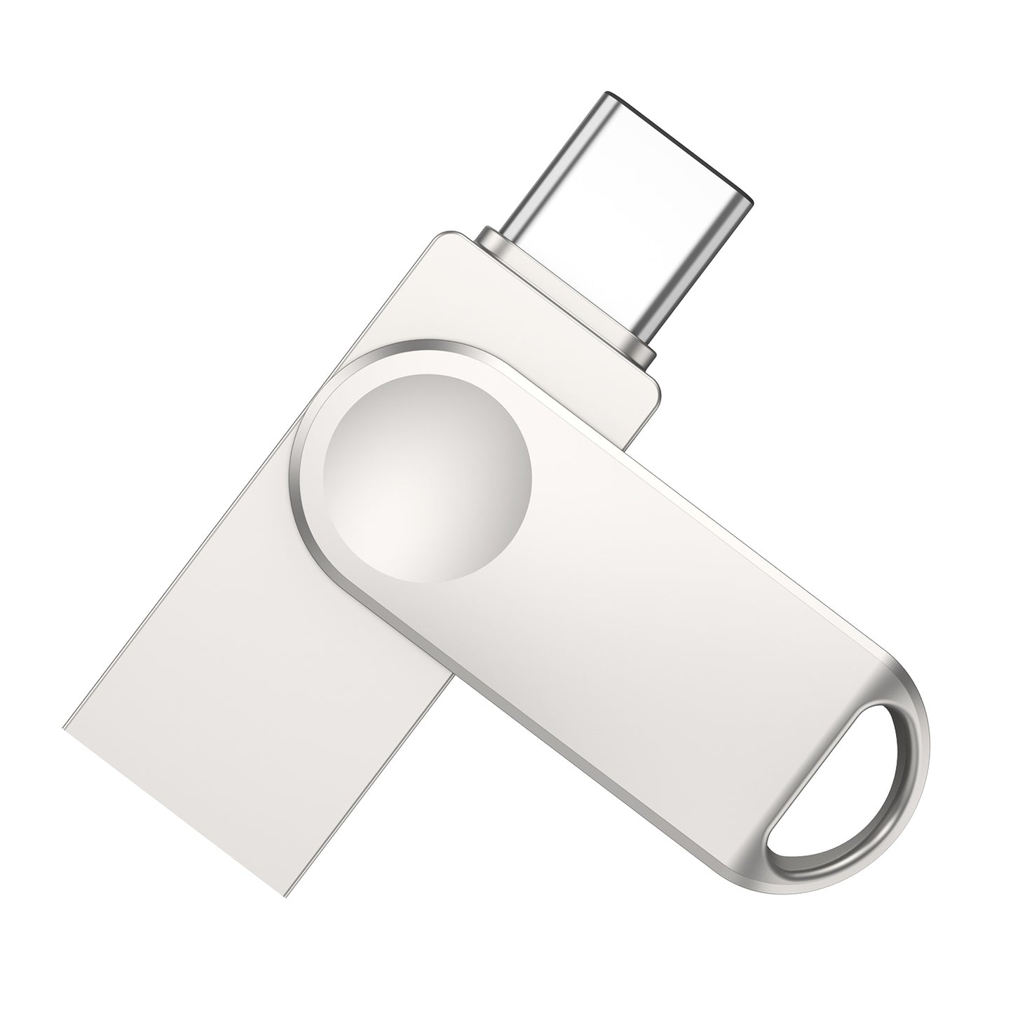 TOPESEL 128GB USB C Dual Flash Drive 2 in 1 OTG USB 3.0 Type-C Thumb Drive for Android Phones, Computers