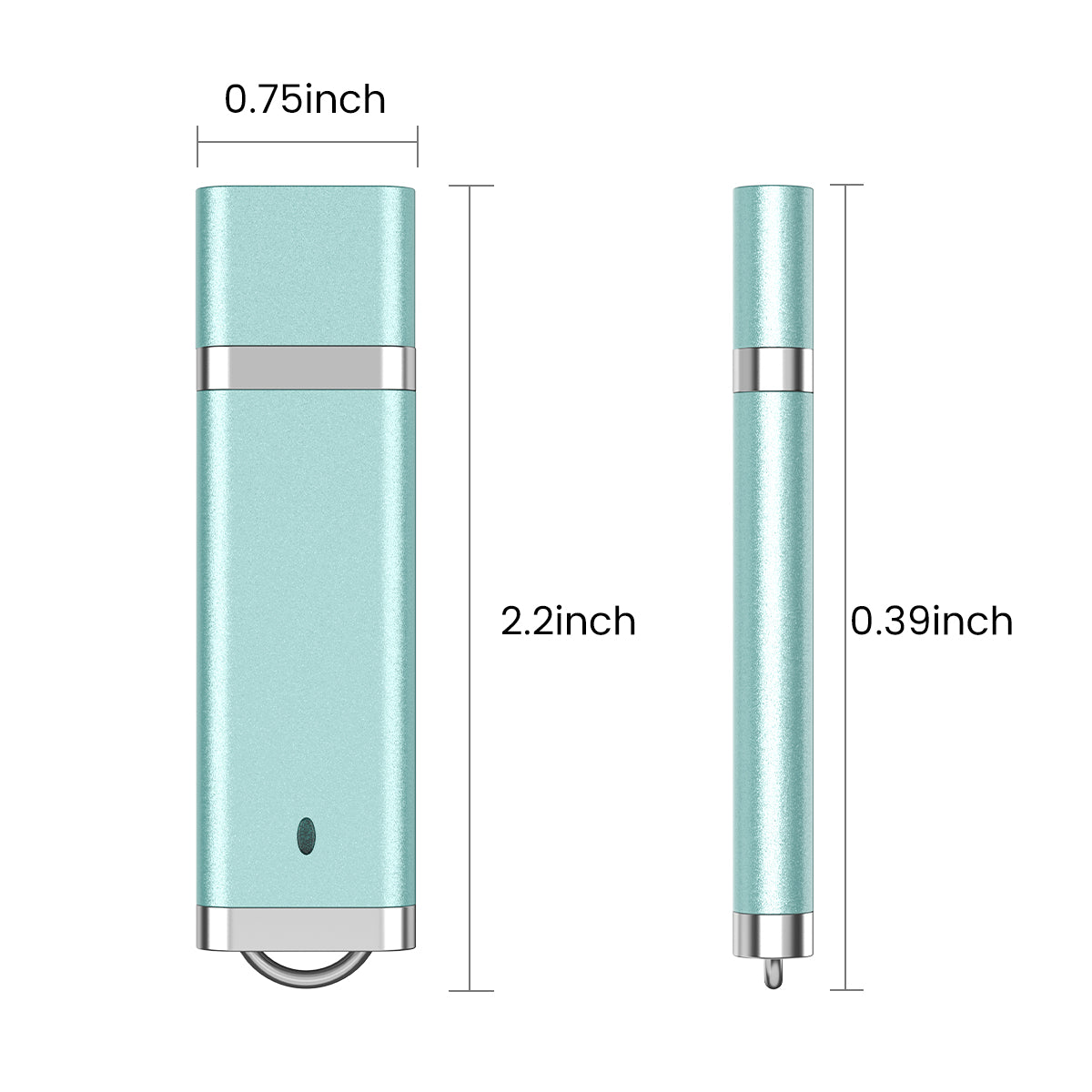 TOPESEL 5 Pack 64GB Flash Drive USB Flash Drive Thumb Drives Colorful 64G USB 2.0 Memory Sticks