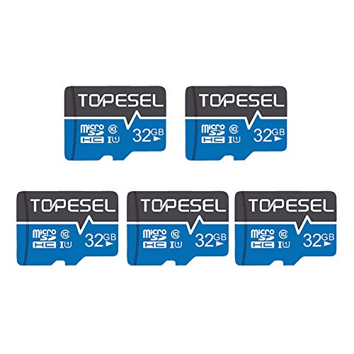 5 Pack 32GB Micro SD Card SDHC Memory Card UHS-I TF Card - C10, U1