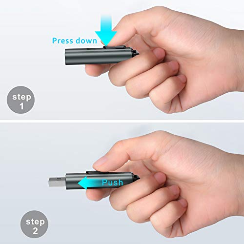 TOPESEL USB 3.1 Flash Drive 380MB/s Plug-Play Pen Drive with Keychain