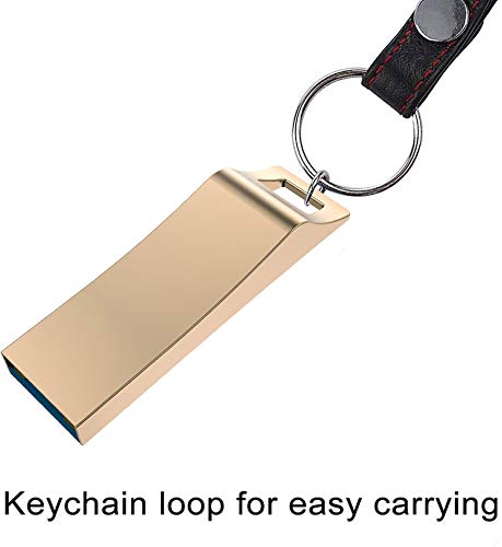 TOPESEL USB 2.0/ USB 3.0 Flash Drive Metal Waterproof Memory Stick