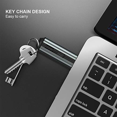 TOPESEL USB 3.1 Flash Drive 380MB/s Plug-Play Pen Drive with Keychain