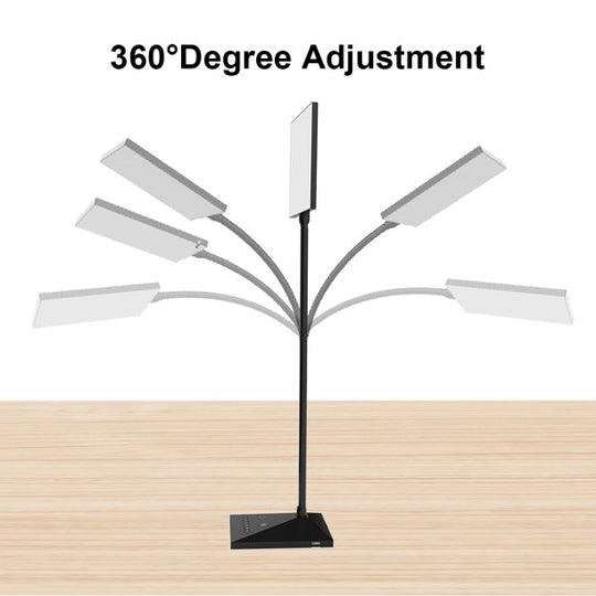 Topesel LED Desk Lamp with USB Charge Port Touch Control Adjustable Gooseneck Dimmable Table Lamp