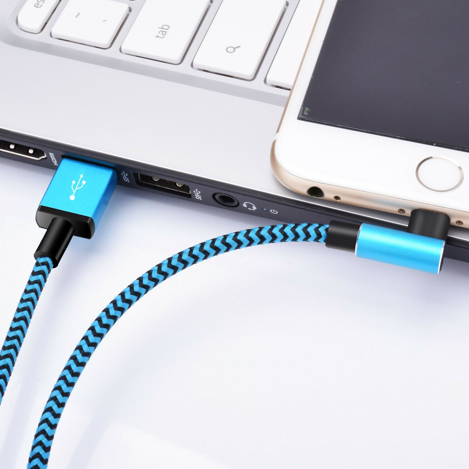 Apple MFI Certified 3.3ft Lightning Cable for iPhone 12/Pro/Pro Max/mini, iPhone 11 and  More
